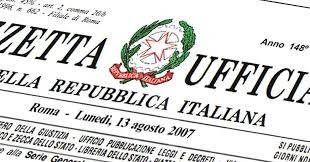 gazzetta ufficiale