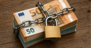 IMMAGINE BANCONOTE + LUCCHETTO (nuova)
